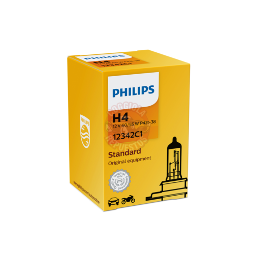 LAMPARA HALOGENA ESTANDAR 12V PHILIPS